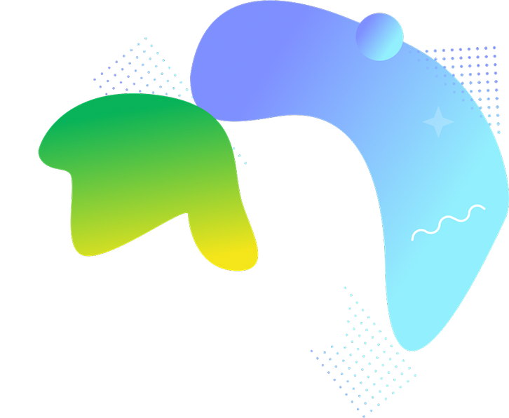 Abstract illustration of people working together to protect a brand